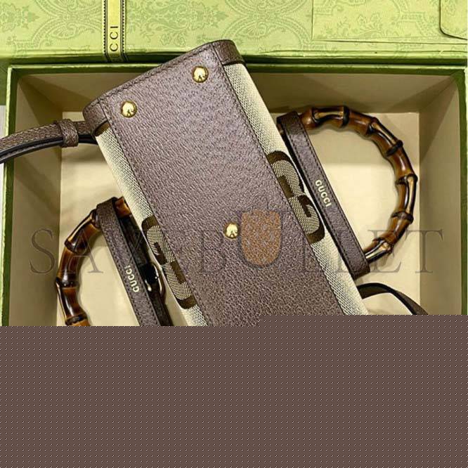 G*u*i diana jumbo gg mini tote bag 655661  (22*16*10cm)
